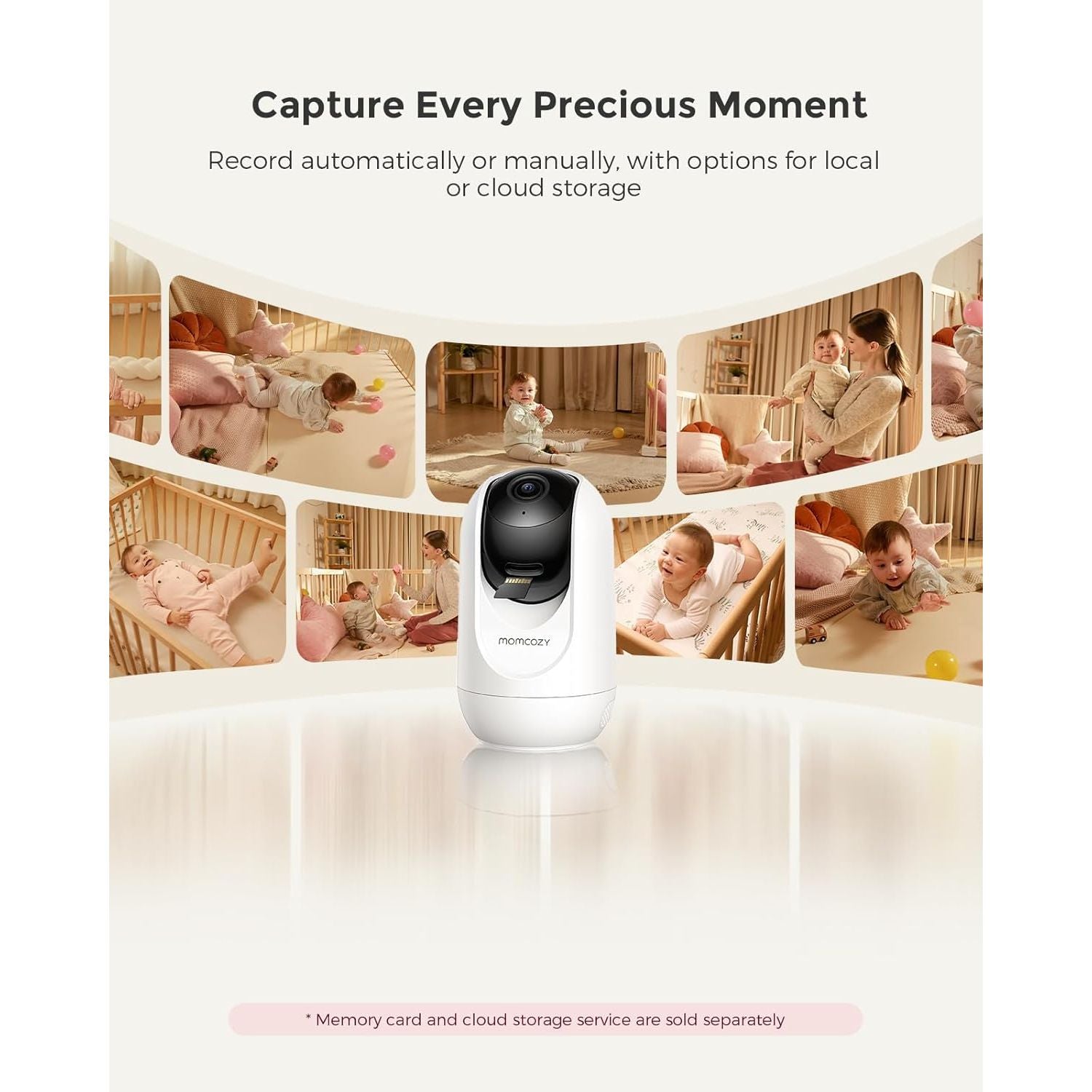Buy Cashtro Ltd,Momcozy Smart WiFi Baby Monitor – 5" 1080P Screen, Camera & Audio, Motion - Gadcet UK | UK | London | Scotland | Wales| Near Me | Cheap | Pay In 3 | Video Baby Monitor